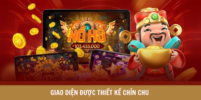 Cửa game 777 slots được thiết kế chỉn chu 