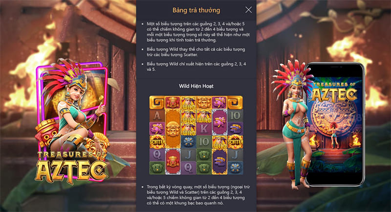 Đặc điểm thú vị của slot game Aztec bet88