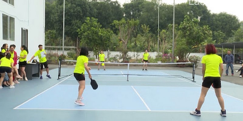 Luật chơi Pickleball khá đơn giản và giống những bộ môn như tennis hay cầu lông 